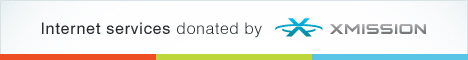 Internet services donated by xmission